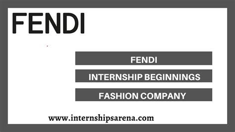 lavorare in fendi|fendi internships.